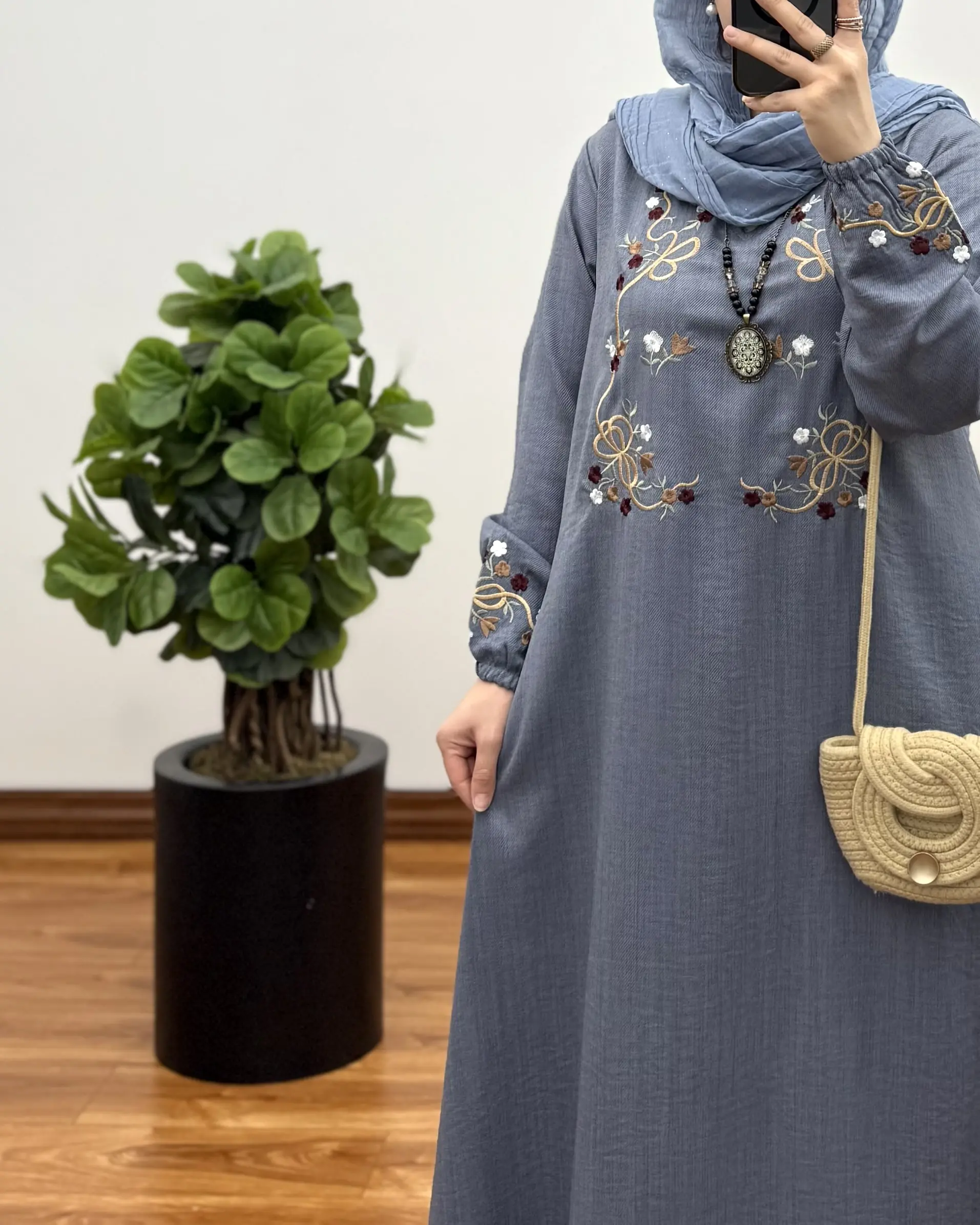 کفتان بلند تابستانی مدل رز